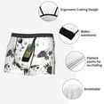 thumbnail image 6 of Disketp Wine Bottles And Grapes Men'S Boxer Briefs,Soft And Breathable Cotton Underwear With Comfortflex Waistband, 6 of 9