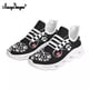 thumbnail image 1 of Zapatillas Noisydesigns de verano para mujer , con estampado de huellas de gato o perro, de malla transpirable, informales, cómodas para caminar., 1 of 6