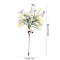 thumbnail image 3 of Under $15 Solar Flower Lights Outdoor Solar Flowers Garden Decorative Lights Led Stake Lights Auto On/Off Bright Up To 8 Hrs - Multicolor, 3 of 6