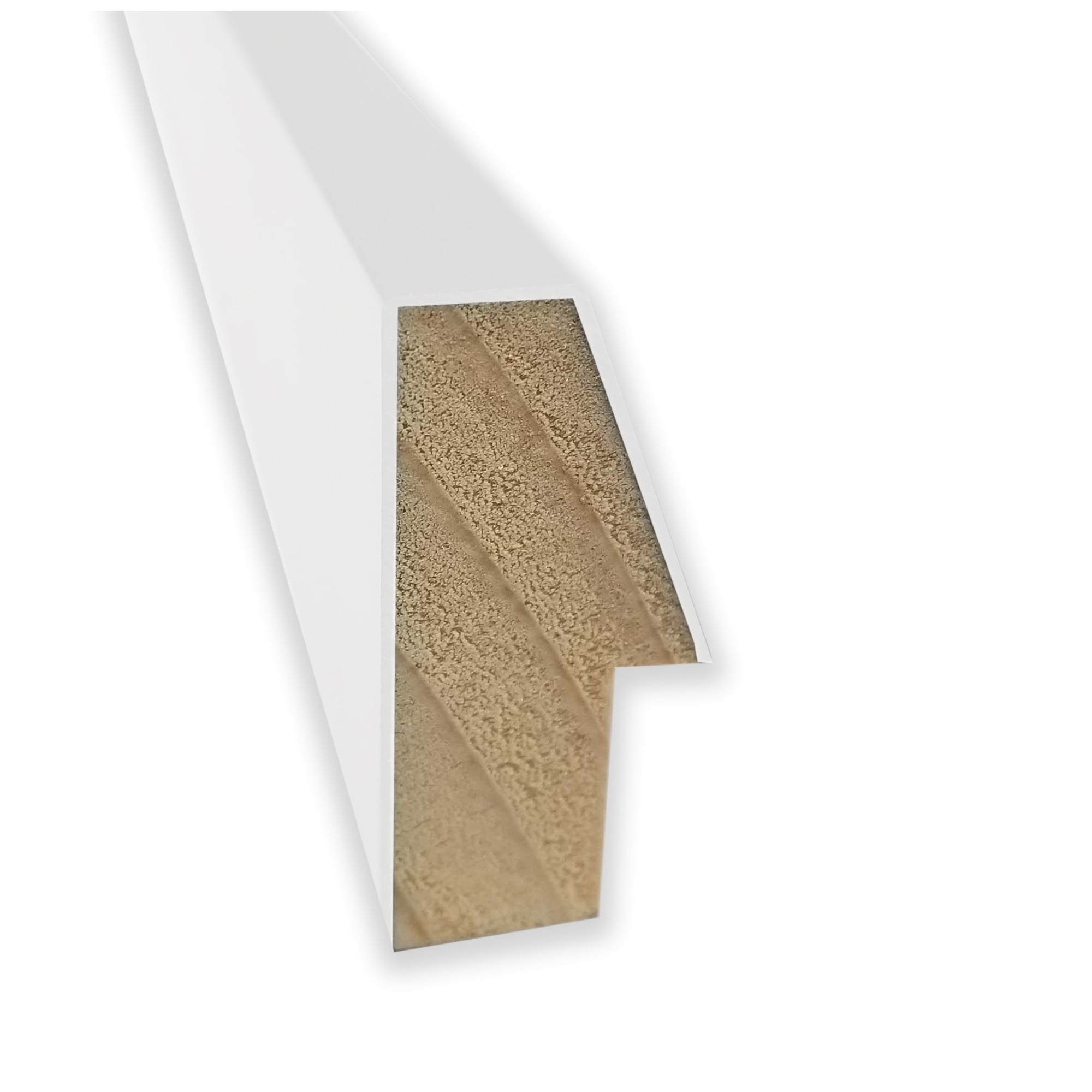 Amanti Art Natural Cork Board Wood Framed Lucie White Bulletin Board 37 in. x 25 in.