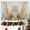 A, variant on HongHeng Christmas Tapestry Christmas Tree Snow Scene Photo Background Hanging Cloth Christmas Event Party Decoration Background Wall Cloth