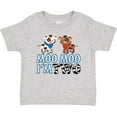 thumbnail image 3 of Inktastic Moo Moo I'm 2 with Cute Holstein Cows Boys or Girls Baby T-Shirt, 3 of 5
