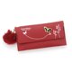 thumbnail image 4 of Bolsa Cartera de embrague de fiesta de cuero PU retro con bola de felpa Carteras de viaje con cremallera para mujer Sywqhk Para Estrenar, 4 of 7
