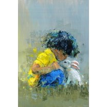 Parvez Taj Loving Bunny Canvas Wall Art