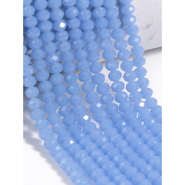 1Strand 3-8mm Glass Beads For Bracelets Faceted Multicolor Austria Crystal Round Loose Beads For Jewelry Making Diy Bracelet