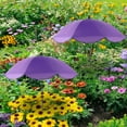 thumbnail image 5 of Plant Umbrella Large 26 Inch Garden Parasol, 1 Pack Adjustable Height Scalloped Edge with H-Stake UV50+ Shade Sun & Rain Protection Umbrella for Outdoor Potted Plants & Flower Beds, 5 of 5