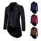 thumbnail image 3 of Traje de solapa de rendimiento para hombre, moda de talla europea, otoño e invierno, vestido de cola de milano para hombre, 3 of 4