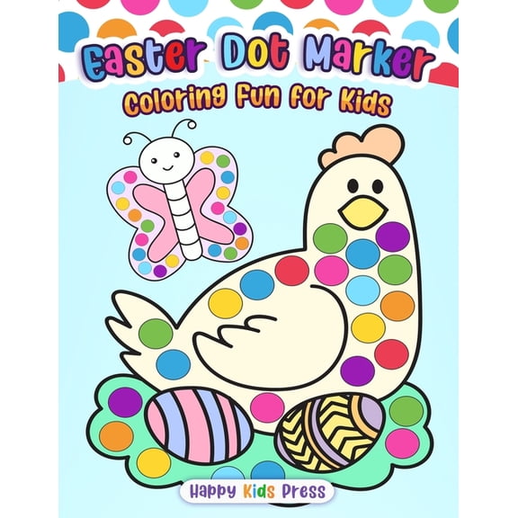 Easter Dot Marker Coloring Fun for Kids, (Paperback)