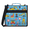 Multicolor 4, variant on Herdesigns Cartoon Car Zipper Binder 1.5 Inch 3 D-Rings with Shoulder Strap & Handle, Waterproof Airplane Binder Organizer Bag for 13 Inch Laptop