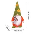 thumbnail image 3 of GFHFHITJ Fall Gnome Gnome Sunflower Swedish Dwarf Thanksgiving Day Gift Fall Doll Home Window Christmas Decoration, 3 of 6