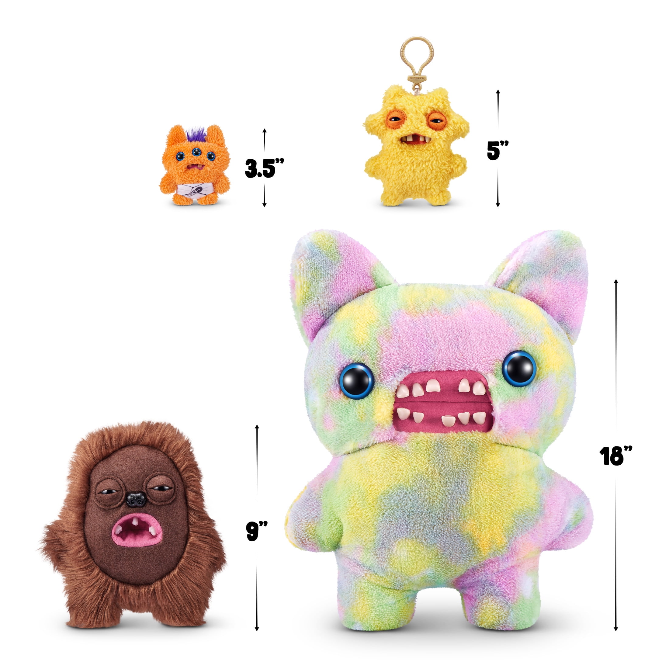 Fuggler New Fuggs on the Block 9 inch (Hedge Grog), Funny Ugly Monster Soft Plush Toy by ZURU  (图4) Fuggler New Fuggs on the Block 9 inch (Hedge Grog), Funny Ugly Monster Soft Plush Toy by ZURU  (图4)