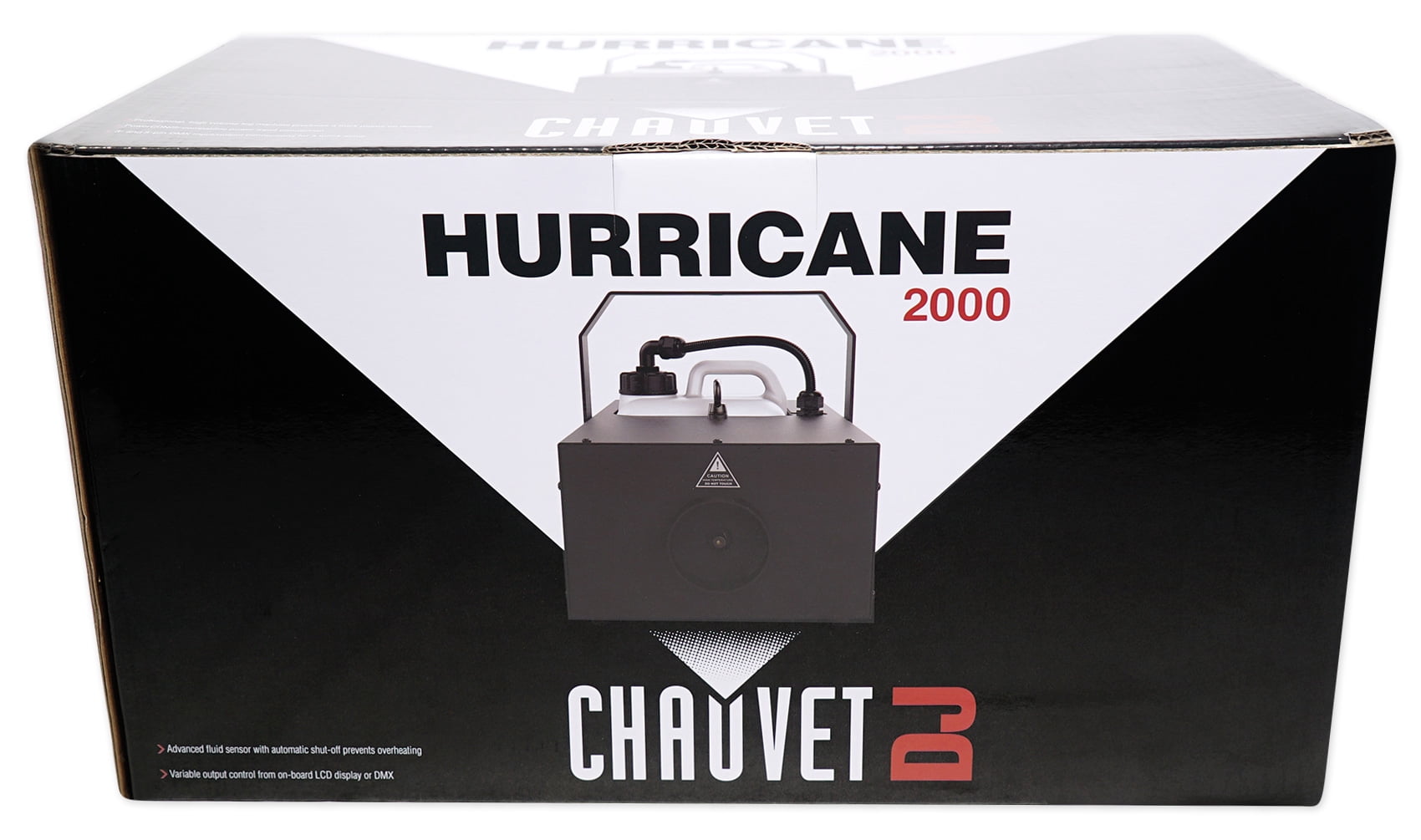 Chauvet DJ Hurricane 2000 DMX Fog Machine Fogger W/ Built-In Timer+Effect Light