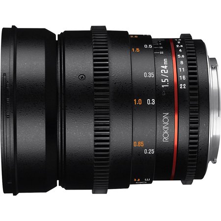 UPC: 0084438763225 | Rokinon Cine DS 24mm T1.5 Wide Angle Cine Lens for Canon EF