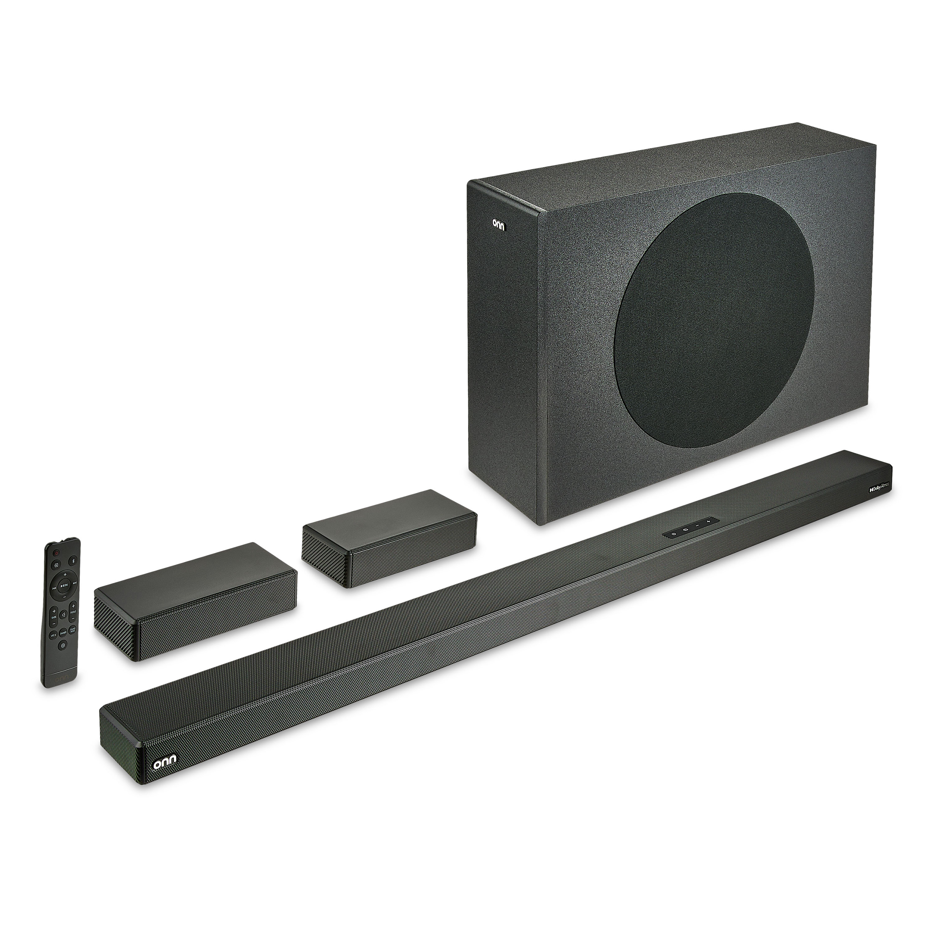onn. 5.1 Channel Ultra-Slim Surround Soundbar System, 36" photo 4