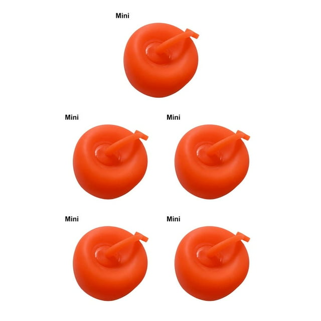 kurtrusly Balloon Toy Water Filled Outdoor Bubble Ball Inflatable Blow Inflatable Up Children Balloon Toy Orange XS 5Set