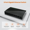 thumbnail image 2 of Conmutador Ethernet Tenda SG108 de 8 puertos Gigabit no administrado, 2 of 8