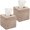 Whitewash, variant on Rattan Tissue Box Cover Square, Wicker Tissue Box Holder, Decorative Woven Facial Tissue Holder for Bathroom, Kitchen, Living Room, Bedroom (Whitewash)