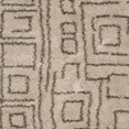 thumbnail image 4 of SAFAVIEH Belize Janine Abstract Plush Shag Area Rug, Taupe/Grey, 8'6" x 12', 4 of 6