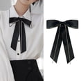 thumbnail image 2 of Uniform Bowknot Tie for Girls Senior School Lady Uniform Pre-tied Bows Elegant Look for Business and Office Use, 2 of 8