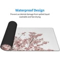 thumbnail image 4 of Vintage Cherry Blossoms Large Mouse Pads Rectangle Long Extended Big Stitched Edge Gaming Mousepad with Non-Slip Rubber Base for Desktop Laptop Keyboard 31.5 X 11.8 Inch, 4 of 6