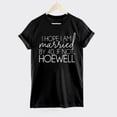 thumbnail image 2 of Camiseta de cuello redondo de moda para mujer, camiseta de manga corta, camiseta con estampado de letras, blusa Pompotops  hkajfhjk459432, 2 of 4
