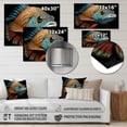 thumbnail image 4 of Designart "Photogenic Fish Portrait" Animals Metal Wall Art Prints, 4 of 5