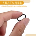 thumbnail image 3 of 50 Pcs 11mm ID x 1.5mm CS Universal Car O Ring Seal Gasket - Car - Faucet Repair Trucks Suvs Trailer Tube Sealing Waterproof - NBR Rubber Black, 3 of 6