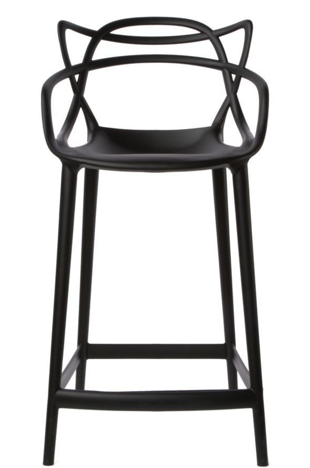 Knightsbridge 26" Counter Stool, Seat Material Plastic/Acrylic, Adjustable Height No