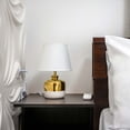 thumbnail image 7 of Uxcell 2 Set 11.5"  Lamp Shade Harp Holder, Heavy Duty Detachable Lampshade Brackets with 1.38" Height Solid Metal Finial Shade Holder for Table and Floor Lamps, Gold, 7 of 7