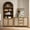 Natural Oak, variant on SICOTAS 2Pcs Rattan Kitchen Pantry Storage Cabinet-84.2"H Tall Arched Pantry Cabinet with Adjustable Shelves, 51.6"W Sideboard with 3 Drawers & 2 Doors for Living Room, Dining Room, Natural Oak