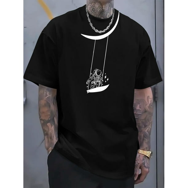 Print Shirt, s for Men, Casual Short Sleeve T-shirt for Summer Tee For Adult, Men, Women, Teen, Teenager, Adolescent, Youth