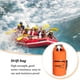 thumbnail image 3 of Sonducket Bolsa seca impermeable de 10L, bolsa para deportes acuáticos, buceo, canotaje, a la deriva, Camping, natación, kayak, bolsa, Mochilas de mochilero Naranja, 3 of 6