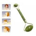 thumbnail image 4 of Prettyui New Style Jade Roller Gua Sha Scraping Massage Tool Set Natural Jade Promote Blood Circulation Facial Massage Tools, 4 of 6