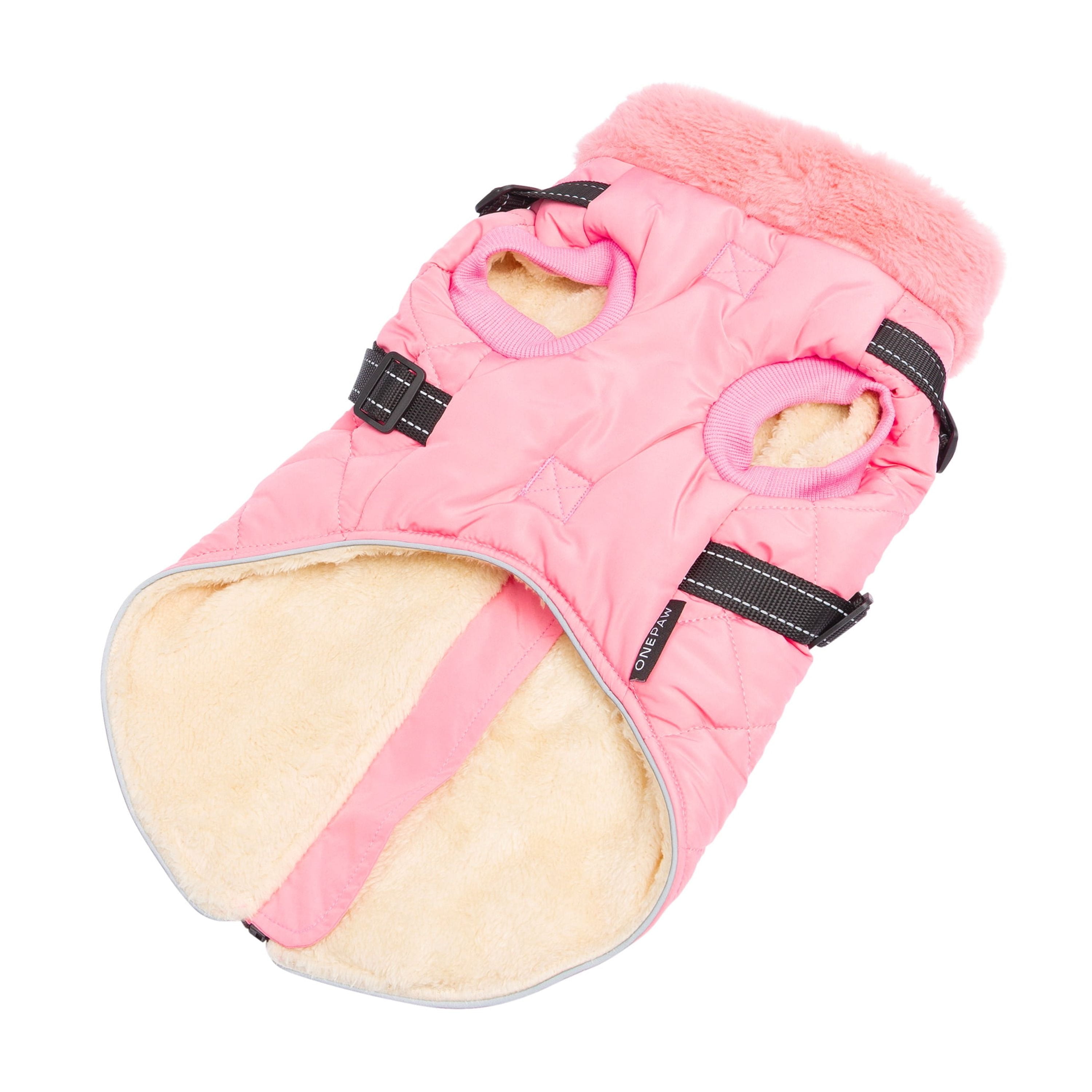 One Paw, Veste Matelassée Légère pour Chien avec Harnais