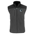 thumbnail image 2 of Men's Cutter & Buck Gray Minnesota United FC Cascade Eco Fleece Full-Zip Vest, 2 of 3