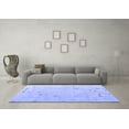thumbnail image 3 of Ahgly Company Indoor Rectangle Oriental Blue Traditional Area Rugs, 2' x 5', 3 of 4