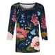 thumbnail image 4 of Elegante blusa de manga tres cuartos con cuello redondo retro para mujer con estampado de Pascua y manga tres cuartos OAVQHLG3B Store  lin121212, 4 of 4