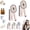 Pink*2, variant on 2026 Upgraded Electric Steam Brush for Hair, Press, Comb, and Mist Simultaneously, Strong, Less Breakage, no Hair Residue, for Both Long and Short Hairs, Reduce Frizz