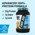 thumbnail image 3 of BPI Sports ISO HD Isolate Protein Powder – 100% Whey Isolate, Protein Powder for Muscle Gain - Vanilla Cookie, 1.6 LBS - 23 Servings, 3 of 9