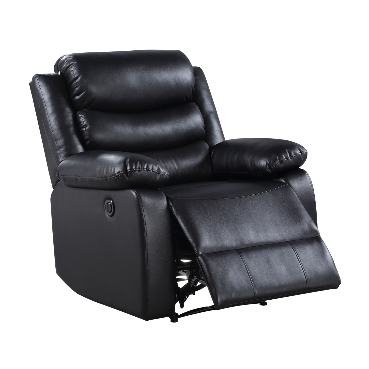 Amax Leather Julius Power Swivel Leather Recliner 8002S-10PSB-2362A