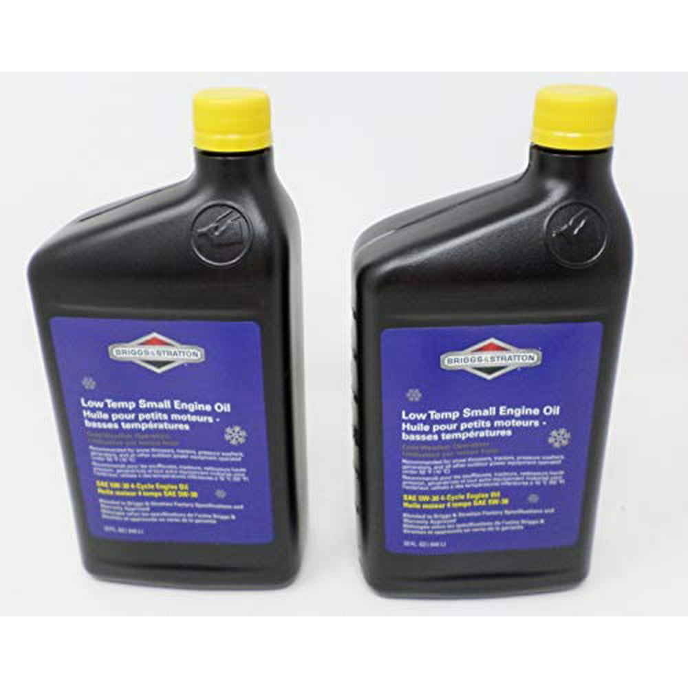 Briggs & Stratton 2Quarts 100030C SAE 5W30 4Cycle Snow Thrower Oil