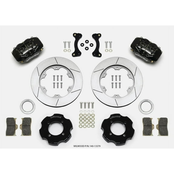 Wilwood Forged Dynalite Front Hat Kit 11.00in GT Rotor 95-05 Miata