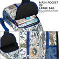 thumbnail image 4 of Paisley Crossbody Sling Backpack for Men - Womens Fashion Sling Bag with Adjustable Shoulder Straps for Travel Hiking Chest Bag Daypack Anti-theft Purse, 4 of 6