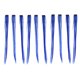 thumbnail image 1 of 10pcs Extensiones de cabello azul oscuro Clip Hebras de cabello Extensiones de postizo largo, 1 of 5