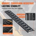 thumbnail image 2 of E Track Tie Down Rails Power Coated E-Tracks 4 Pack 2' for Cargo Trailers, 2 of 10