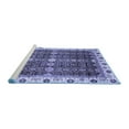 thumbnail image 2 of Ahgly Company Machine Washable Indoor Rectangle Abstract Blue Modern Area Rugs, 7' x 9', 2 of 4