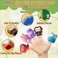 thumbnail image 5 of Toddler Toys for 1 Year Old, Learning Toys for 1 2 3 Year Old, Train Set Toys, Animal Color Sorting, Number Matching Counting, Finger Puppets, Montessori Educational Toys, Best Gift for Boy Girl, 5 of 7