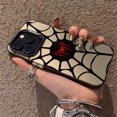 thumbnail image 3 of Luxury IMD Lens Circle Spider Man Cartoon Skin TPU Phone Case for For iPhone 13 Pro Max 15 Pro 14 Plus 12 X XS Max XR 11 Pro, 3 of 5