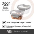 thumbnail image 2 of Oggi Contenant de Conservation des Aliments Pureté, 12 Oz (Ensemble de 2), Transparent, 2 of 6