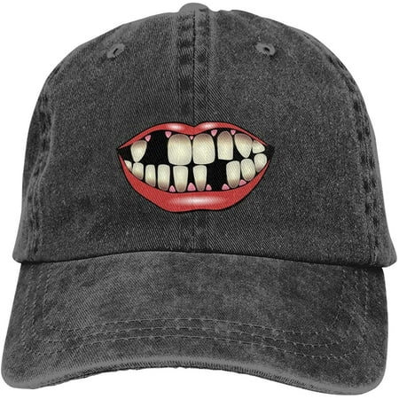 Funny Hats for Men Vintage Baseball Cap Snapback Trucker Hat Denim